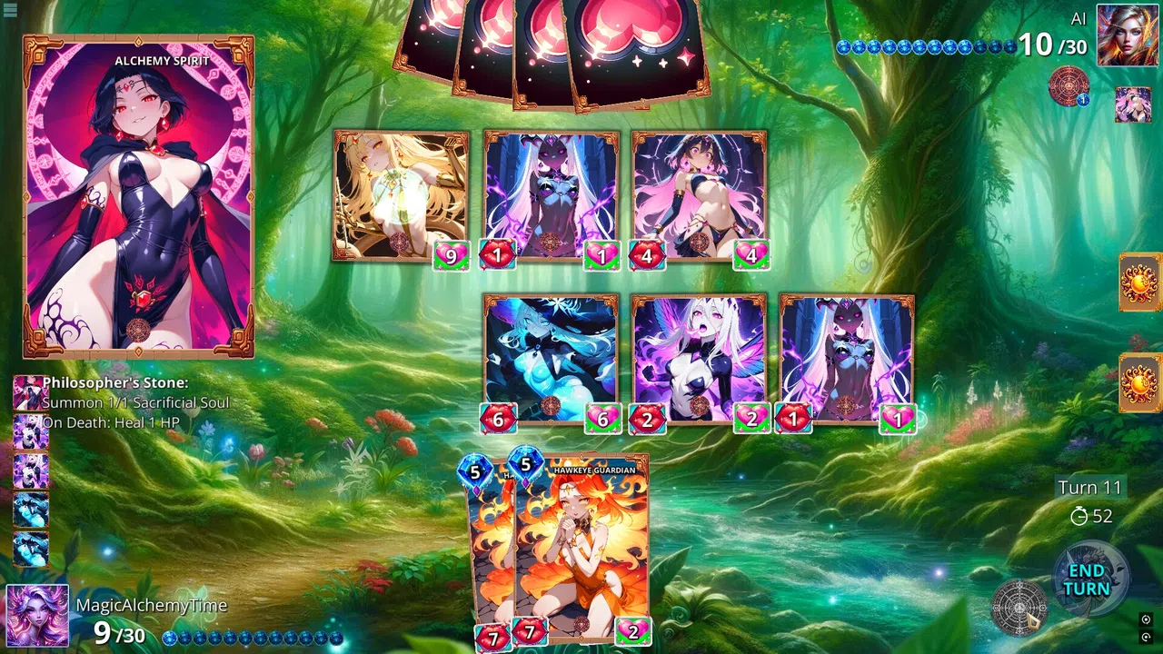 Battle Babes: Magic, Alchemy & Time Screenshot 3