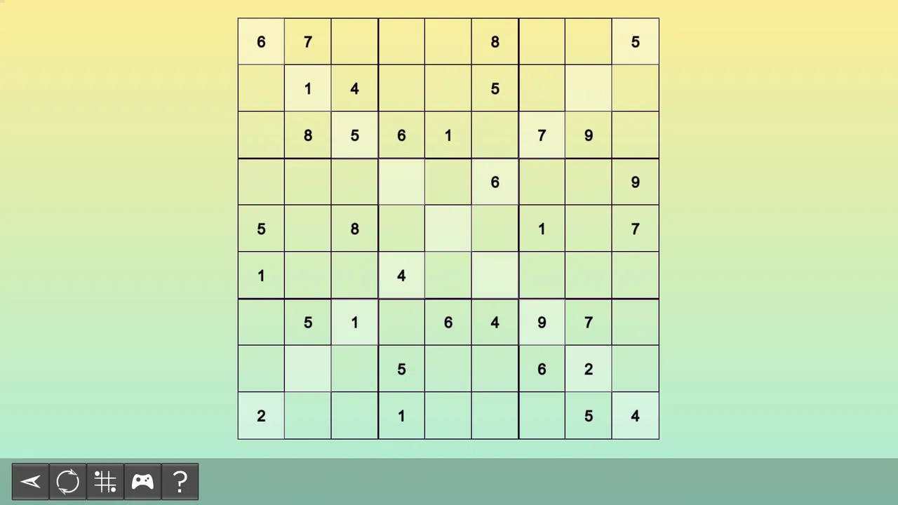 My Sudoku - X-Sudoku Easy 4 Screenshot 0