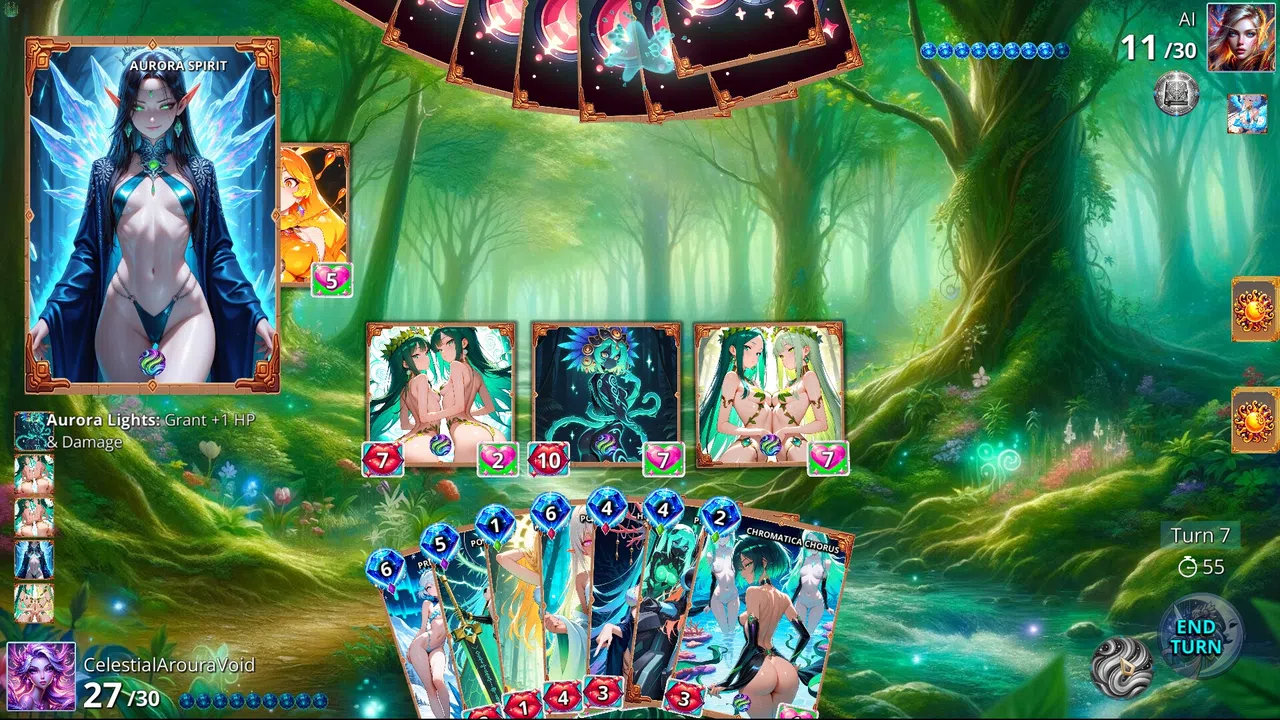 Battle Babes: Celestial, Aurora & Void Screenshot 4