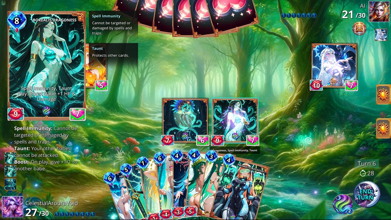 Battle Babes: Celestial, Aurora & Void Screenshot 9