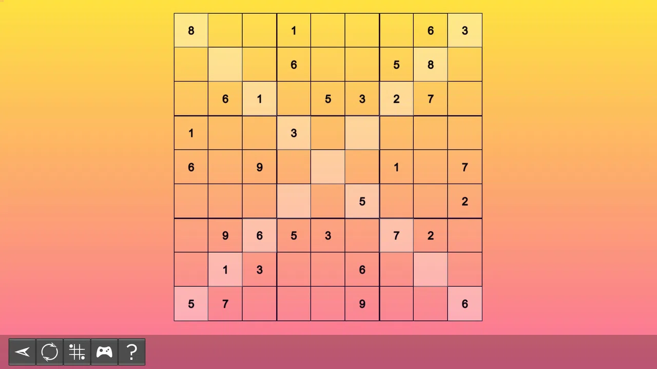 My Sudoku - X-Sudoku Easy 3 Screenshot 1