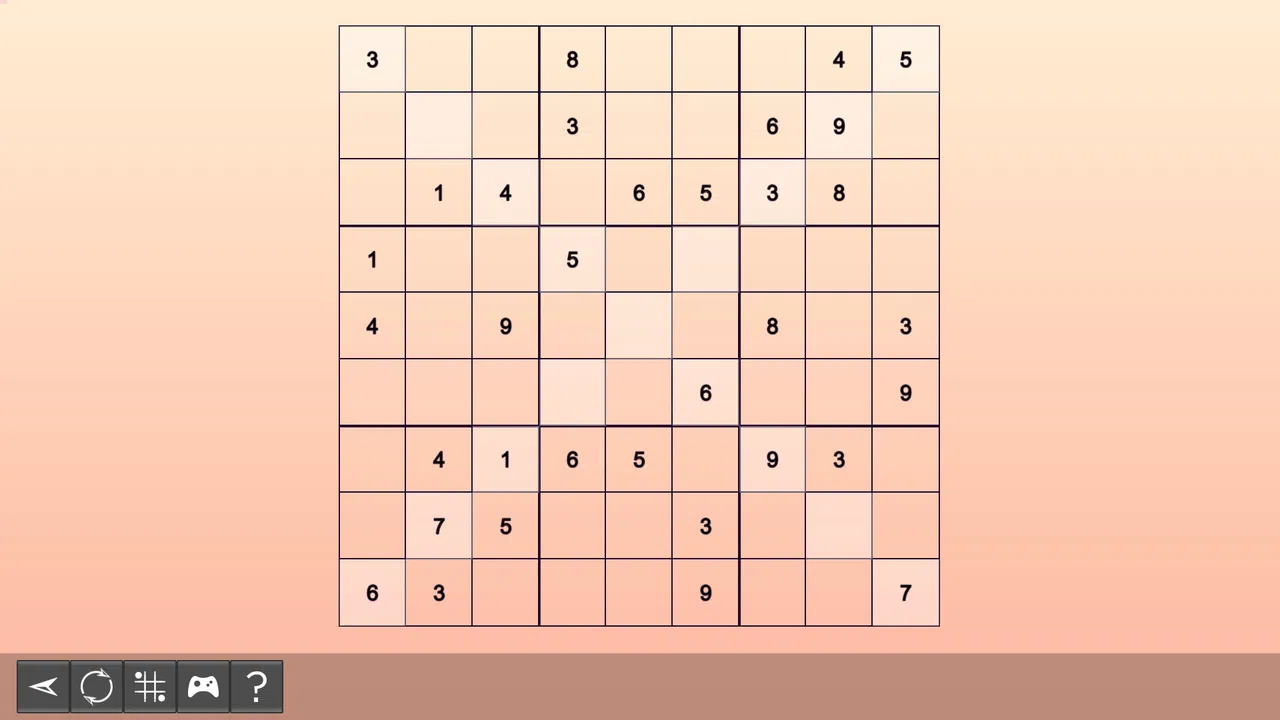 My Sudoku - X-Sudoku Easy 5 Screenshot 0
