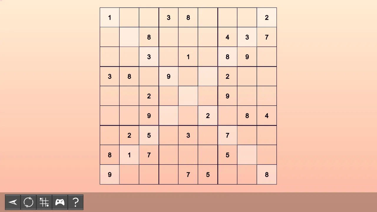 My Sudoku - X-Sudoku Easy 5 Screenshot 2