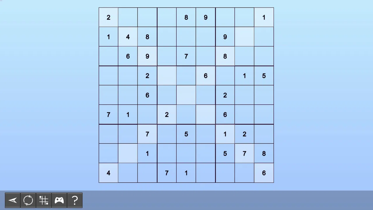 My Sudoku - X-Sudoku Easy 2 Screenshot 2