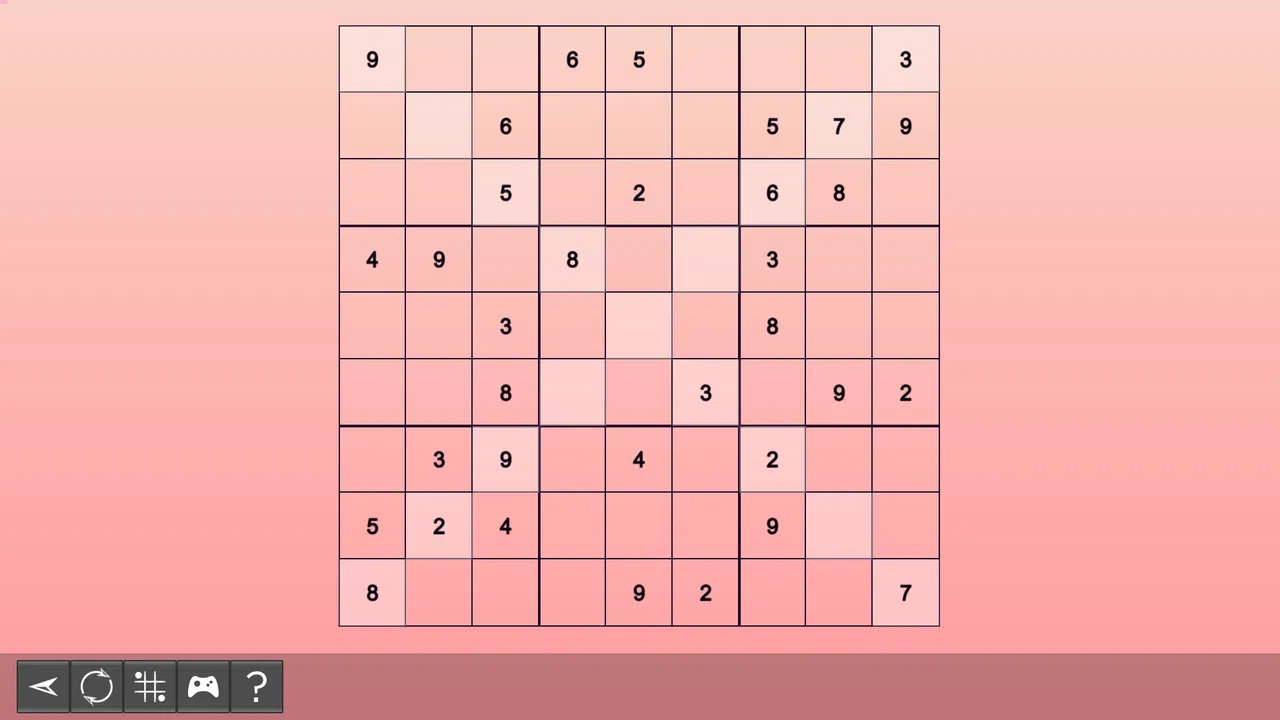 My Sudoku - X-Sudoku Easy 7 Screenshot 3