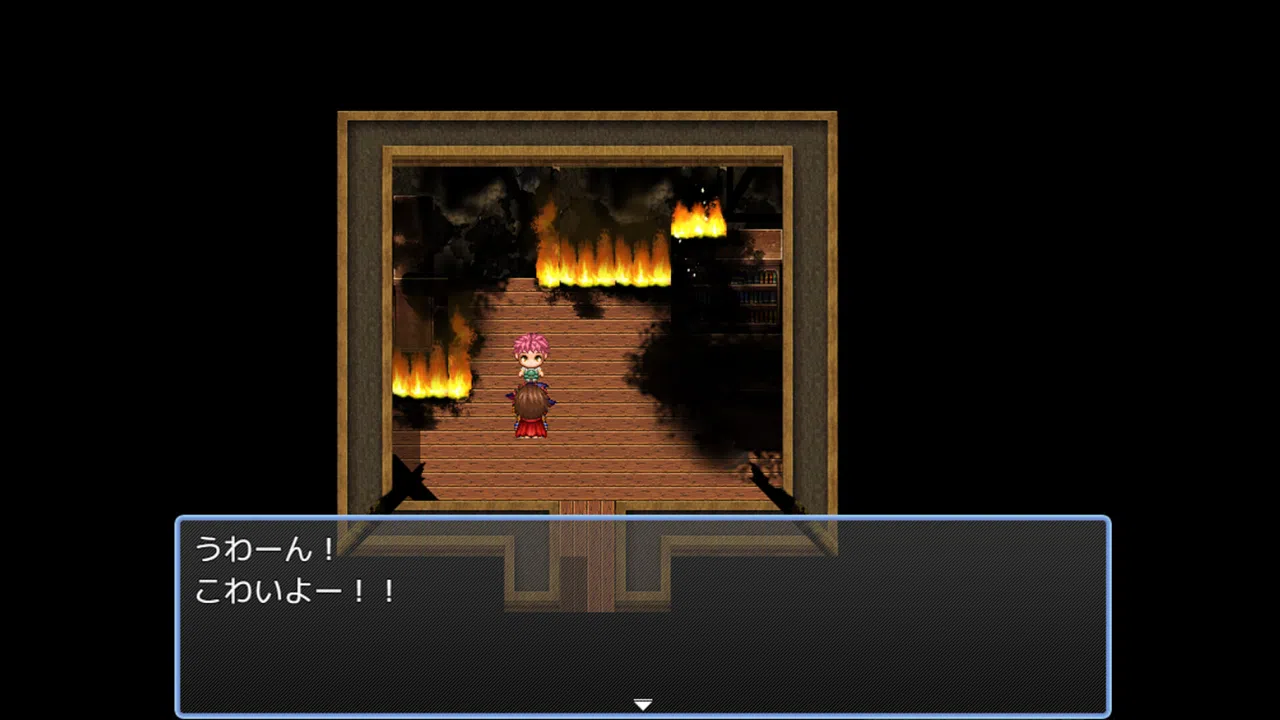 RPG Maker MZ - We are burning tile and character set Screenshot 2