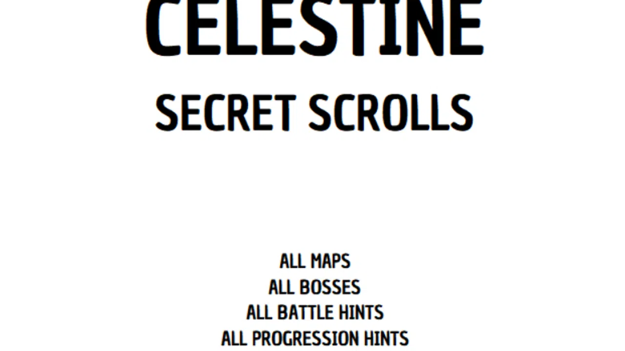 Celestine SECRET SCROLLS Screenshot 0