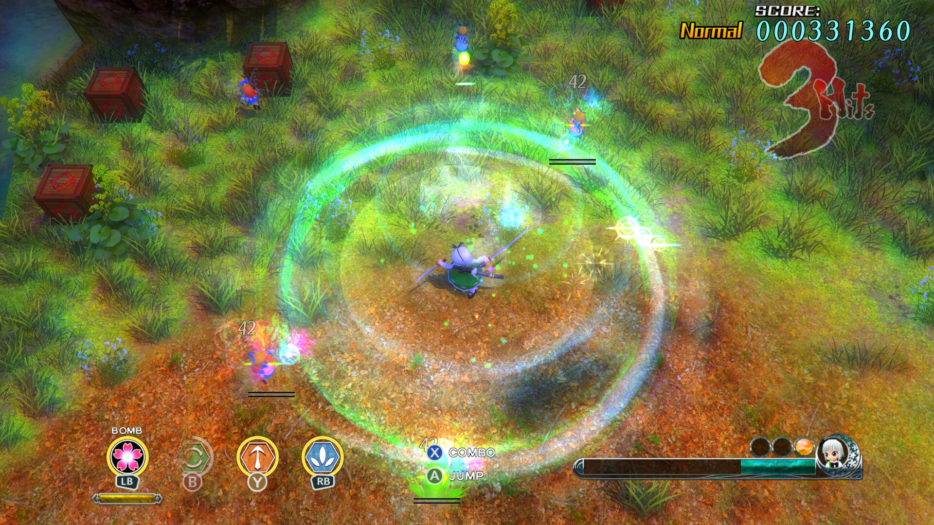 Touhou: Blossom Blade Screenshot 1