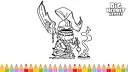 Big Helmet Heroes - Coloring Book Screenshot 1