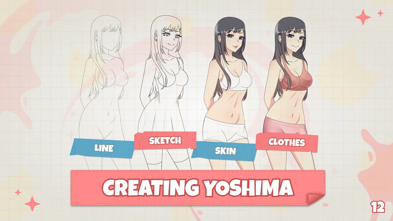 Yoshima: Hentai Simulator - Digital Artbook Screenshot 4