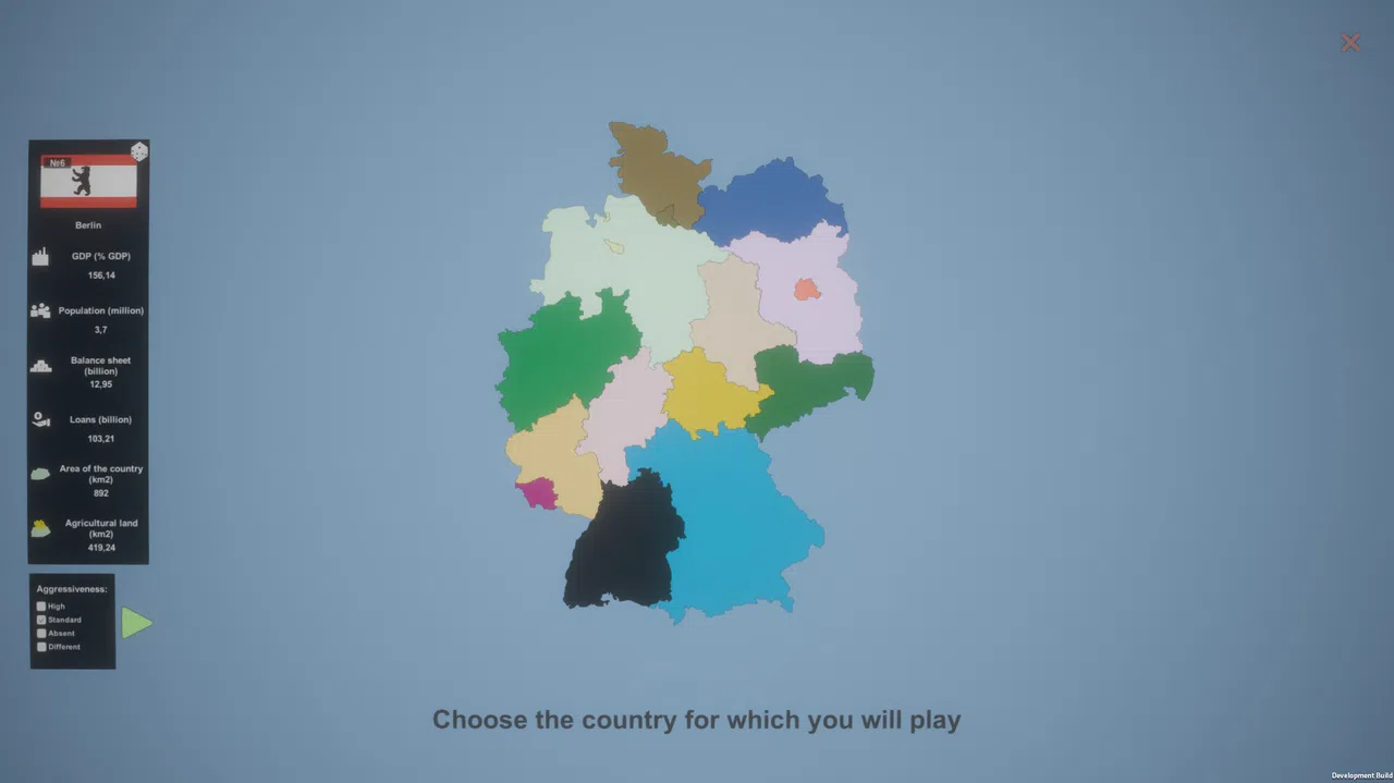 Simulator Countries - regions of Germany Screenshot 0