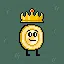 Gold coin win. icon