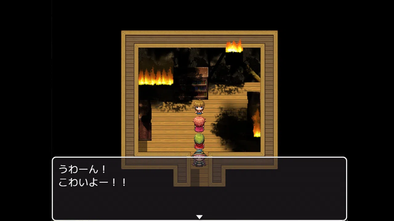 RPG Maker MV - We are burning tile and character set Screenshot 2