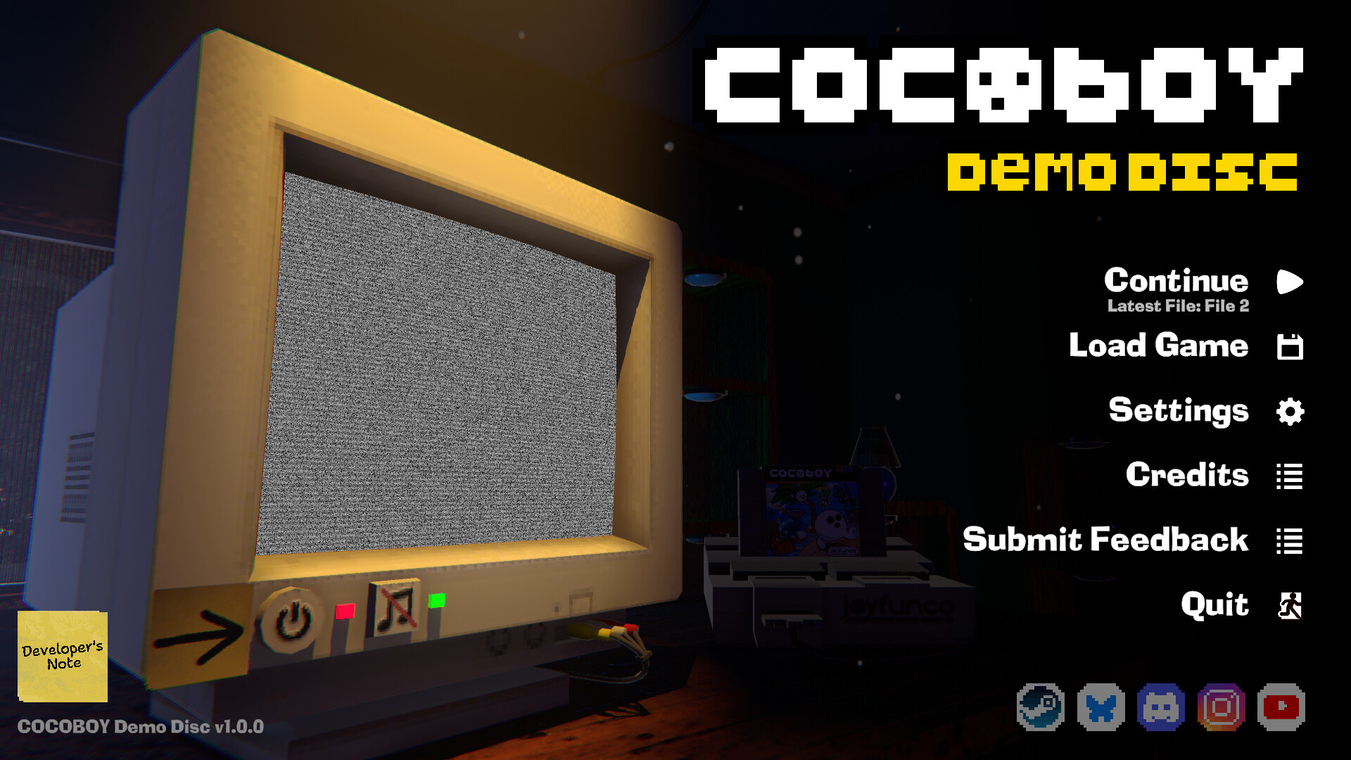 COCOBOY Demo Disc Screenshot 12