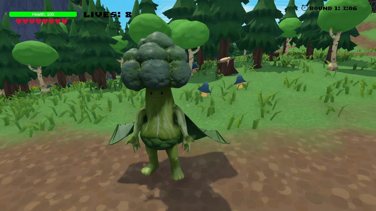 Veggie Brawl: Battle for the Garden Screenshot 0
