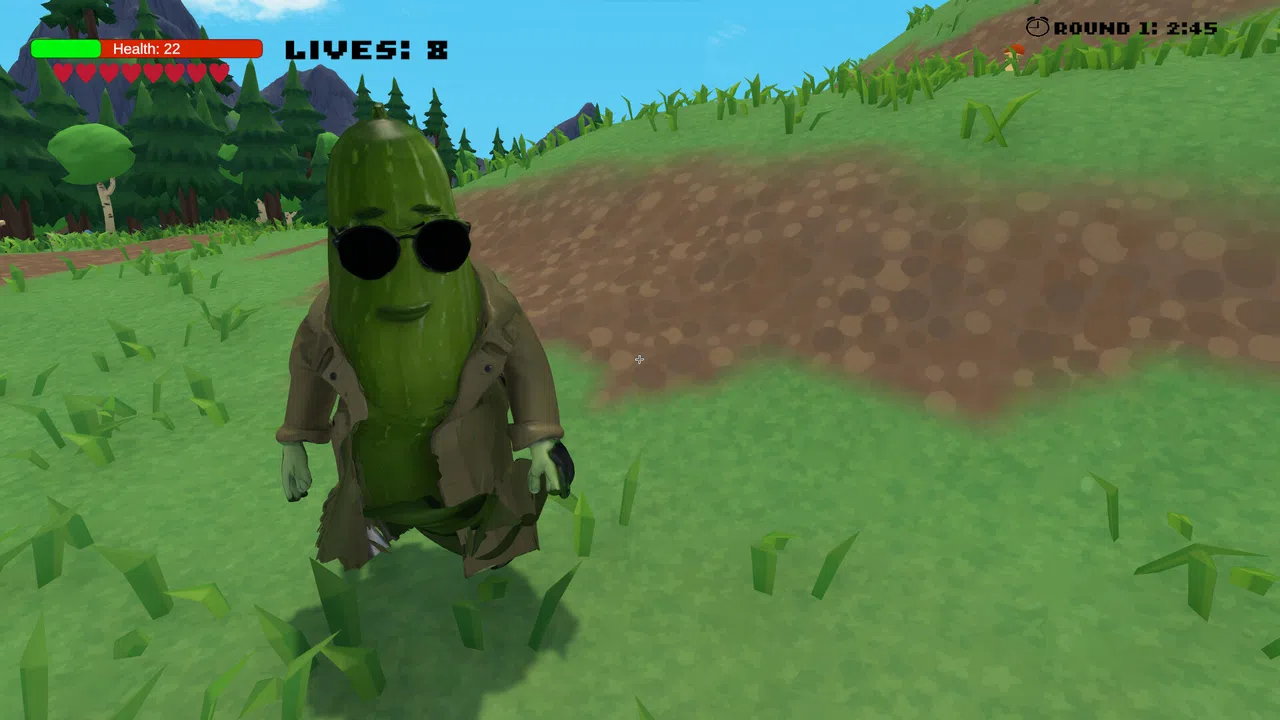 Veggie Brawl: Battle for the Garden Screenshot 1