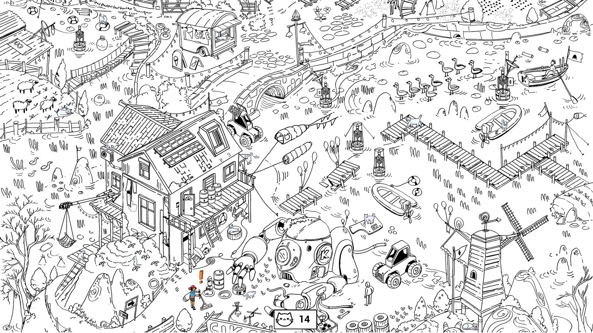 Silktrails: Cats in the grove Screenshot 2