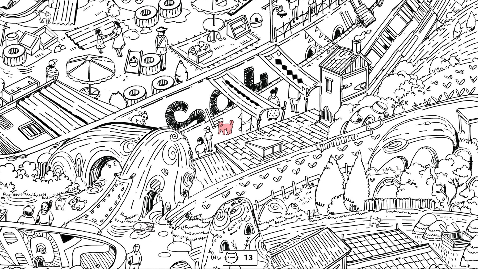 Silktrails: Cats in the grove Screenshot 1