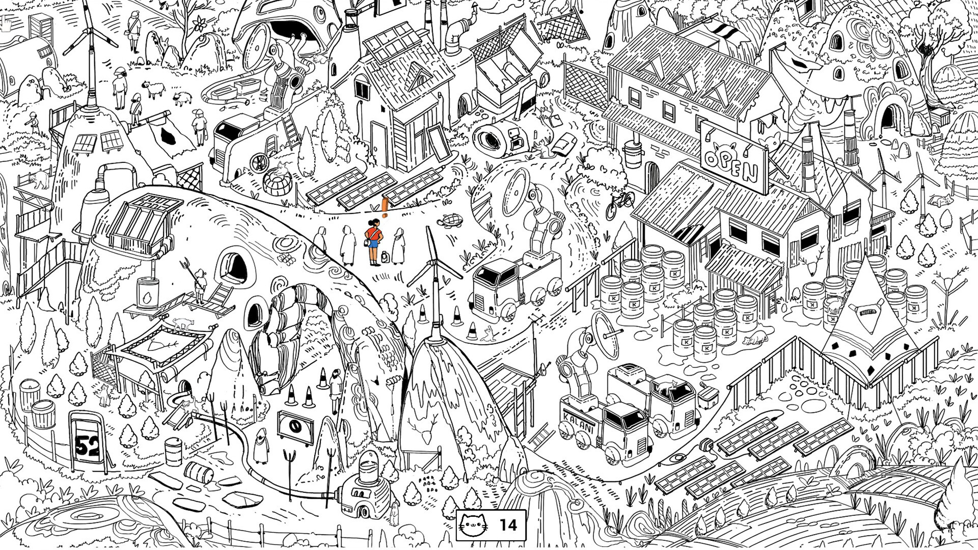 Silktrails: Cats in the grove Screenshot 3