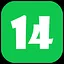 Complete Level 14 icon