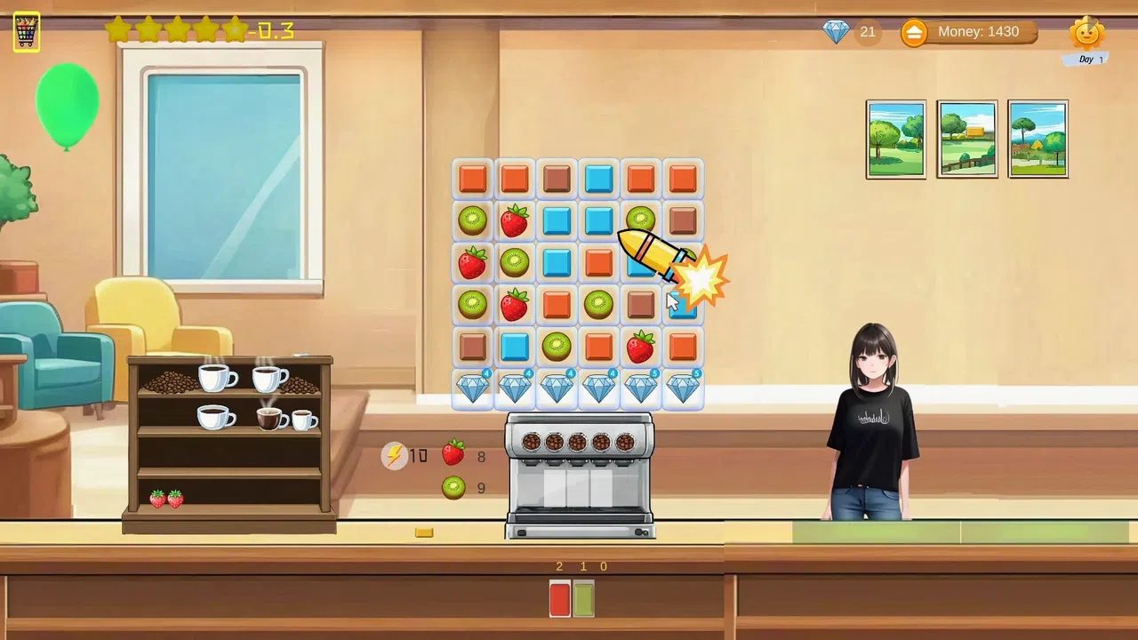 Match-3 Juice Bar Screenshot 1