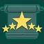 Complete a Contract - 5 Stars icon