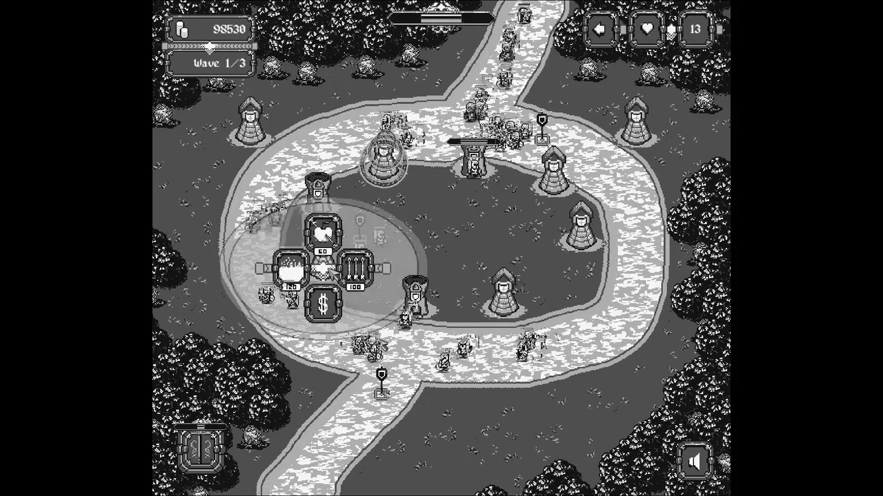 Pixel Fortress: Tower Defense Screenshot 1