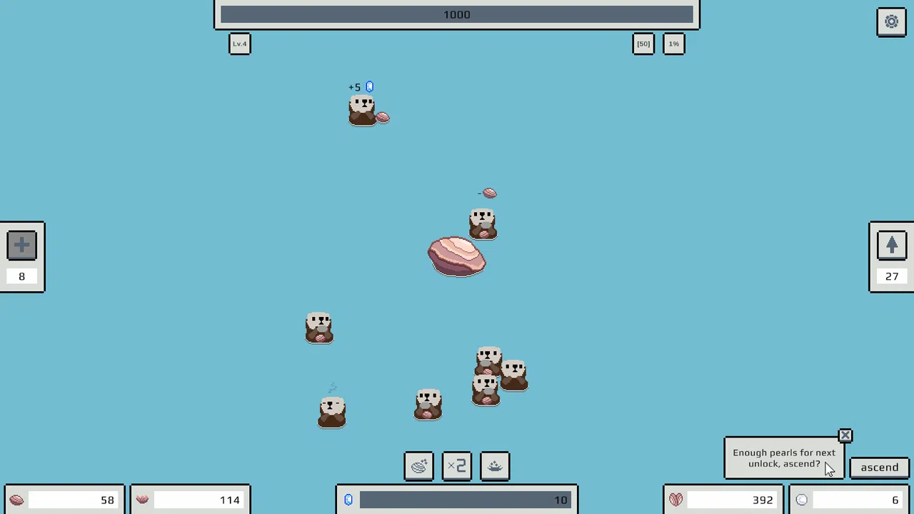 otters and stones Screenshot 3