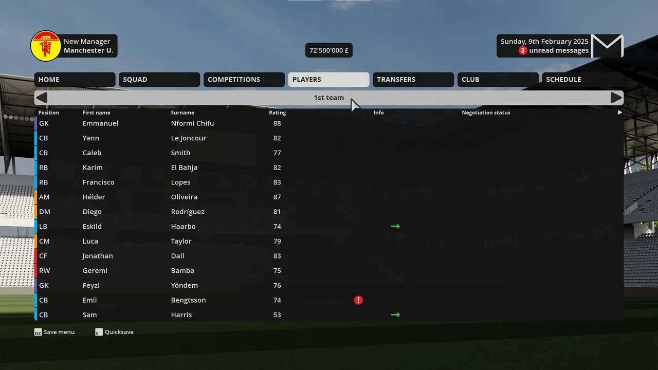 Football Career Mode 26 Screenshot 3