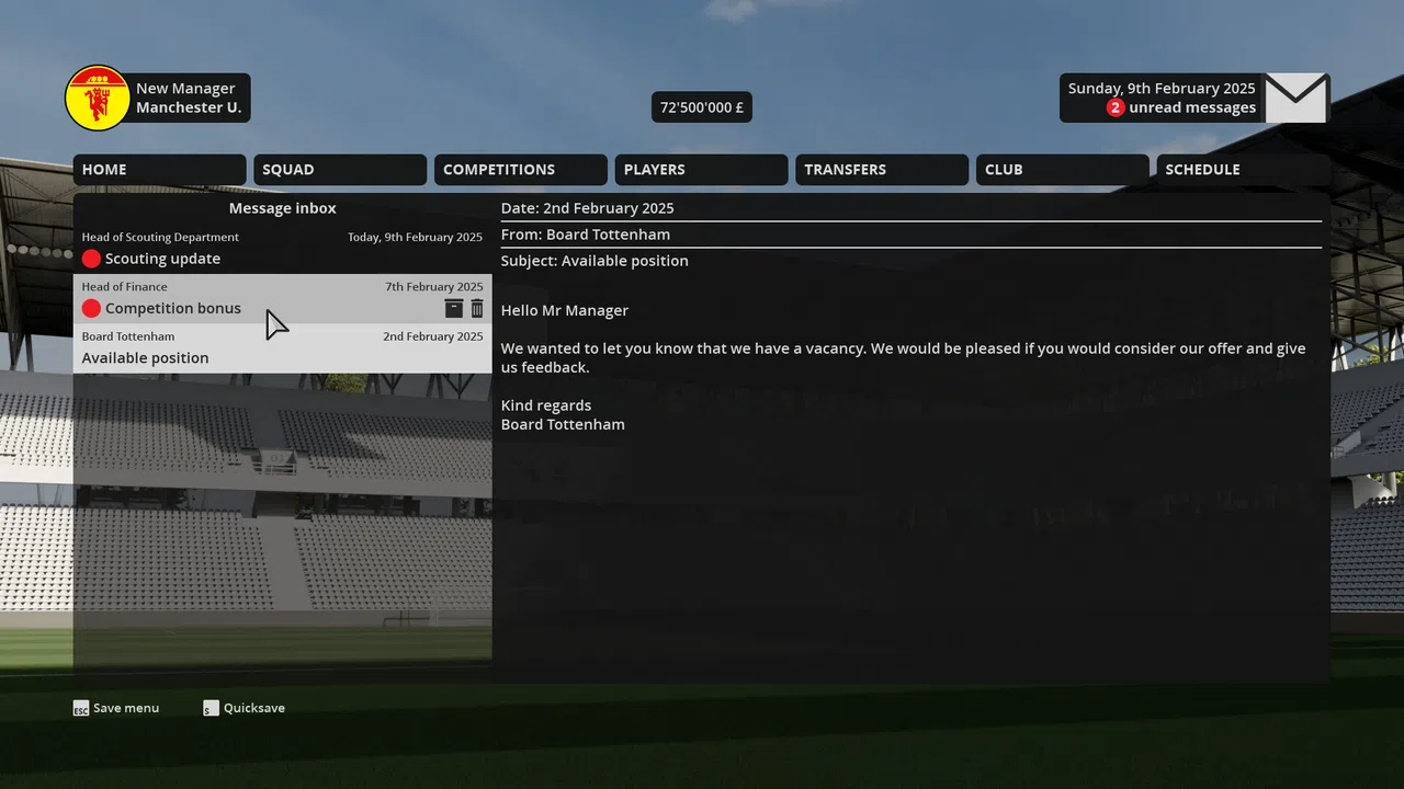 Football Career Mode 26 Screenshot 8