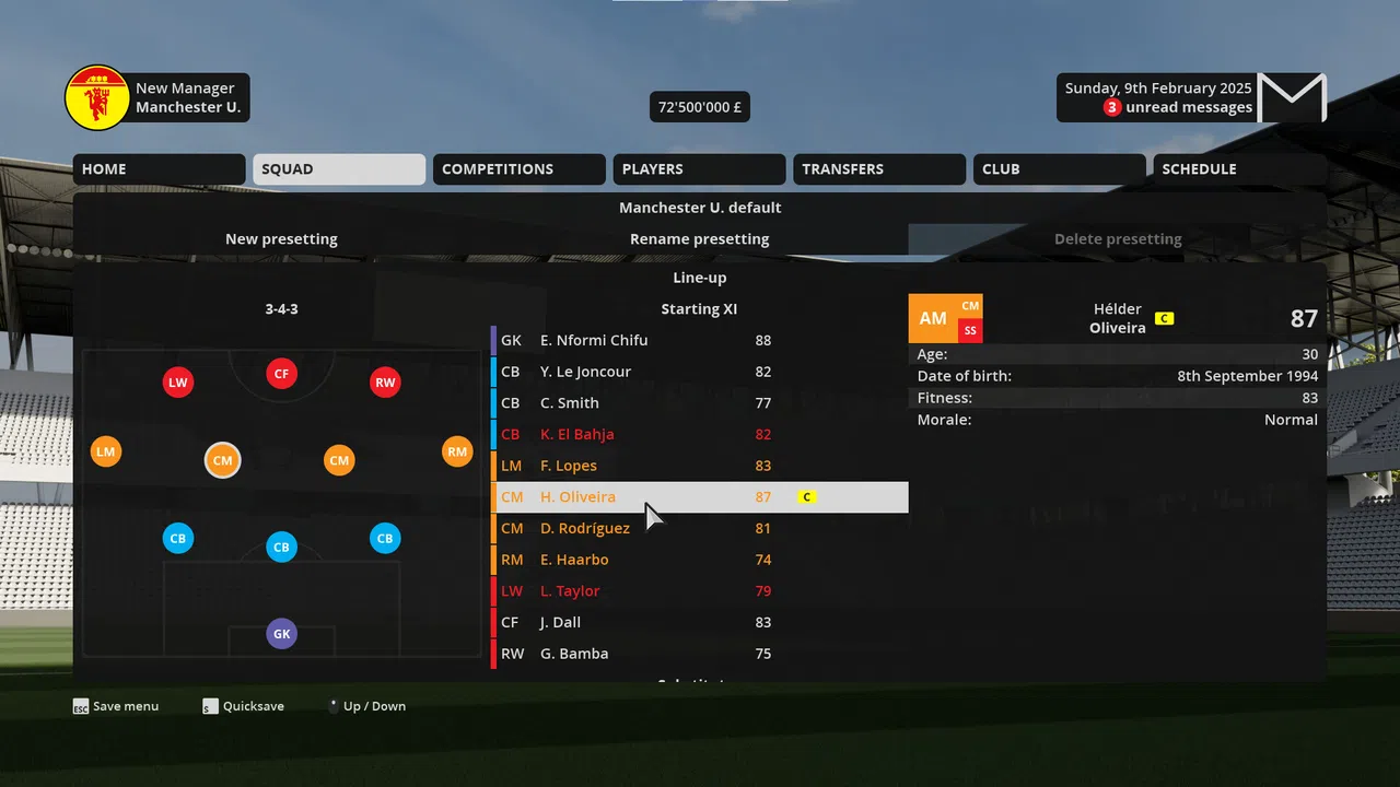 Football Career Mode 26 Screenshot 1