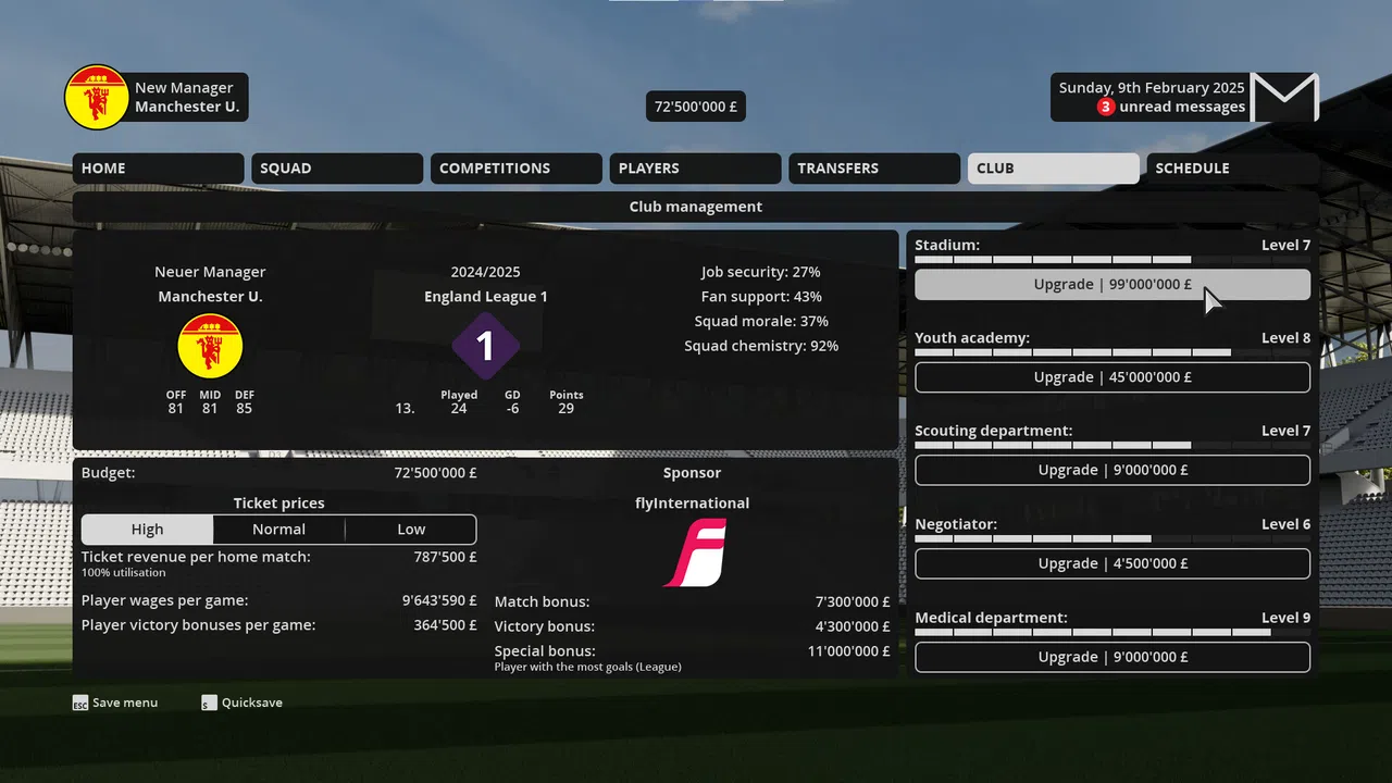 Football Career Mode 26 Screenshot 4