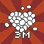 Coffee seeds collector icon