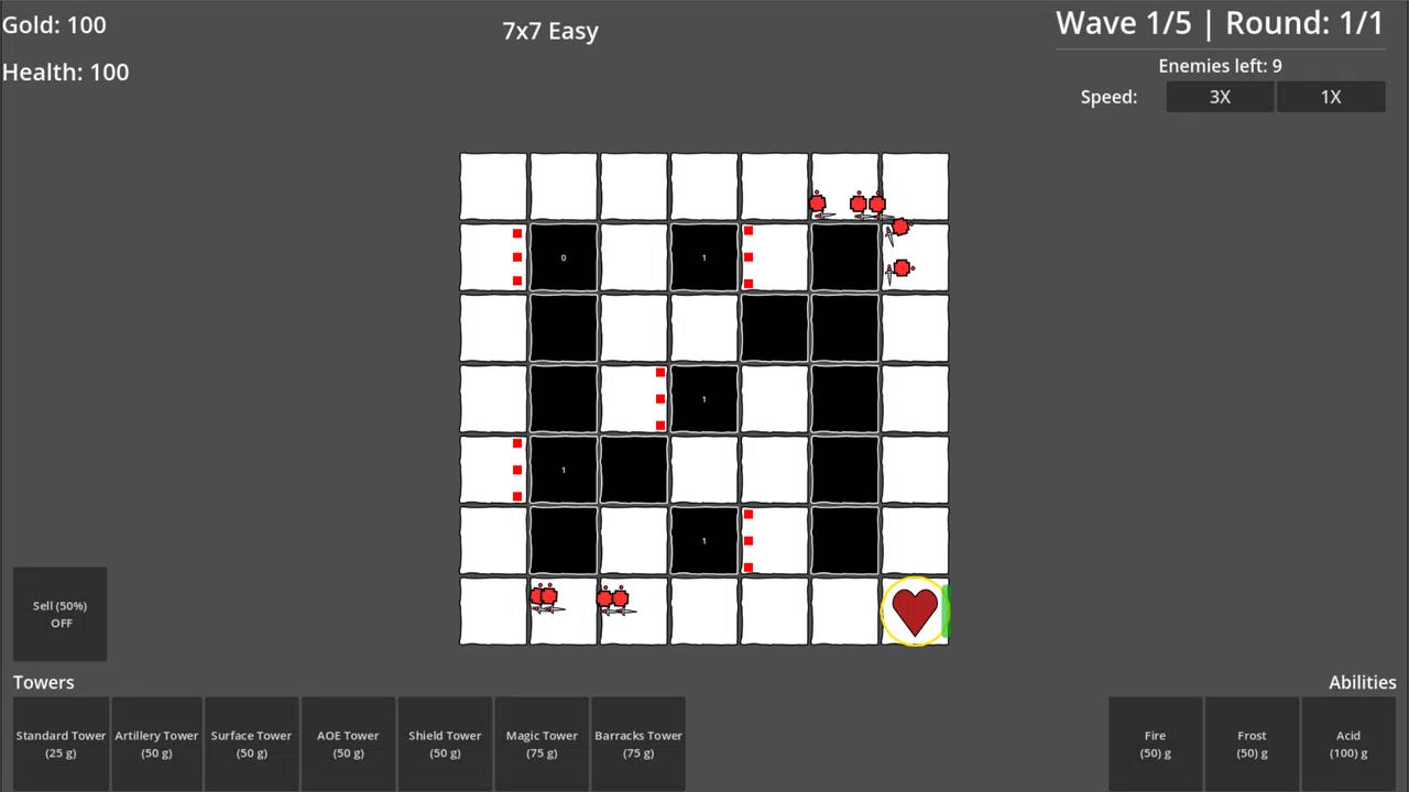 Grid Battles Screenshot 3