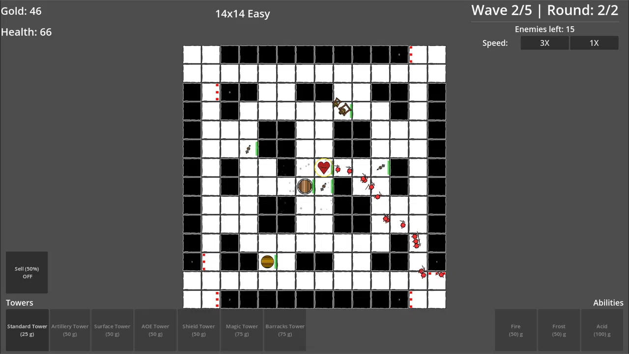 Grid Battles Screenshot 1