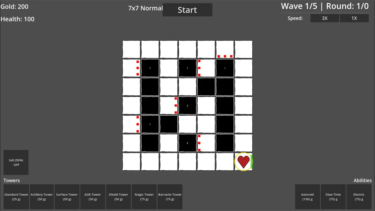 Grid Battles Screenshot 0