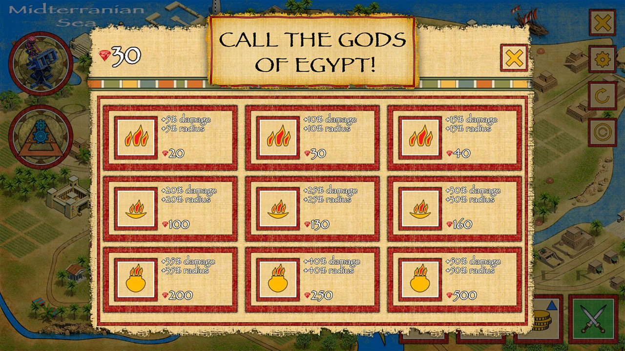 Defense of Egypt: Cleopatra Mission Screenshot 4