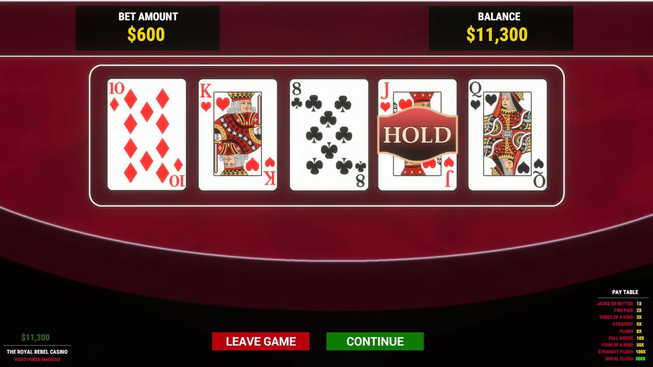 The Royal Rebel Casino Screenshot 7
