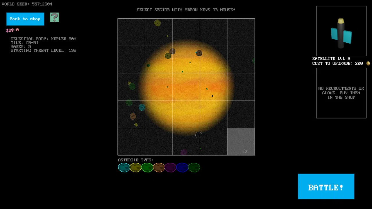 Asteroids ++ | Kepler-90 Screenshot 9