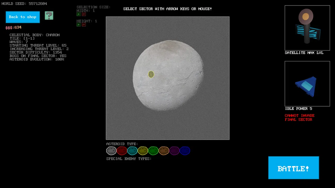 Asteroids ++ | Pluto Screenshot 5