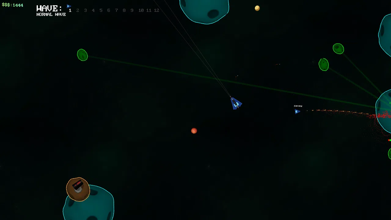 Asteroids ++ | Pluto Screenshot 1
