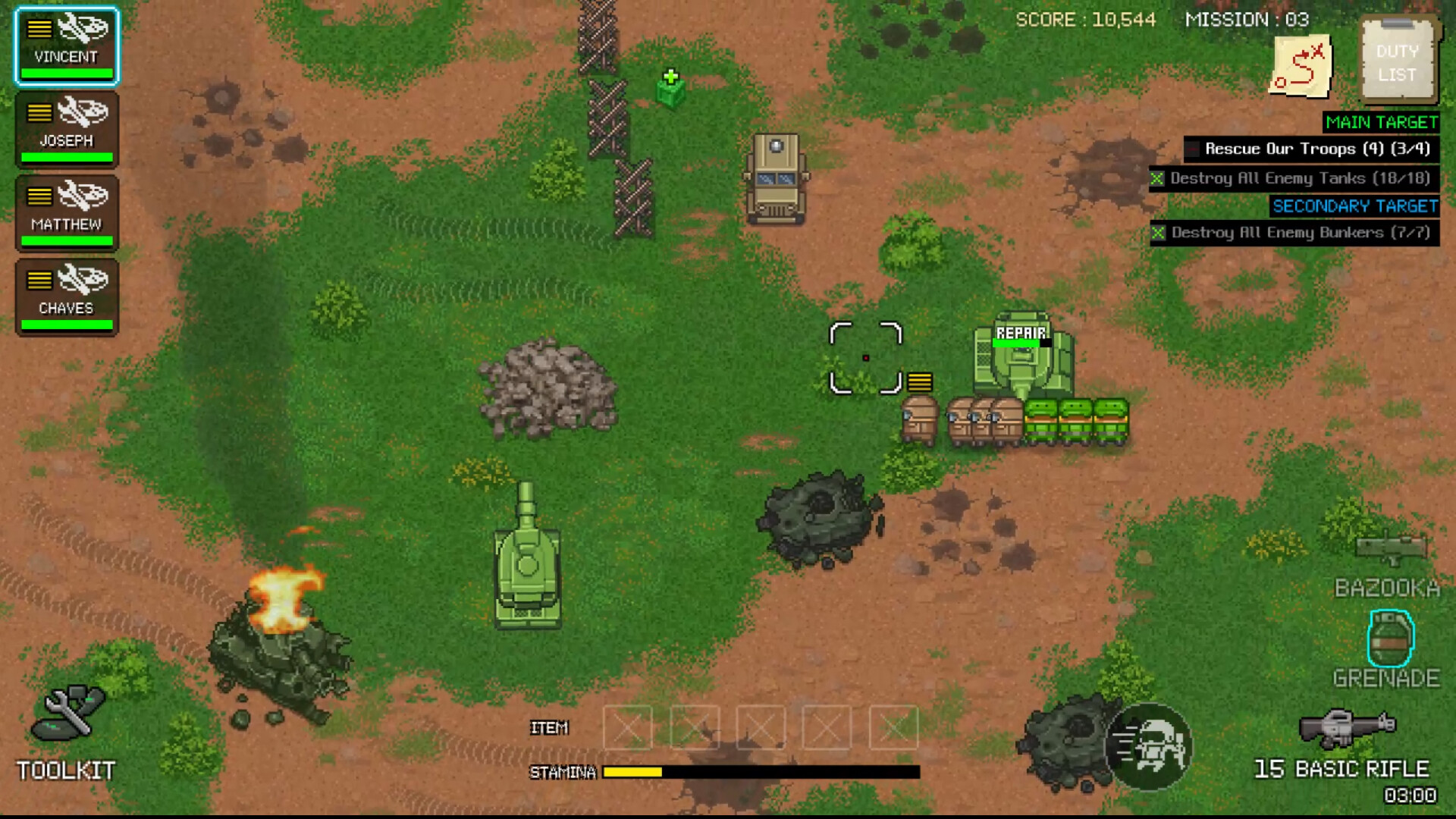 TEAM SIX - Armored Troops Screenshot 6