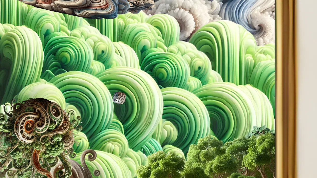 The Hyperreal Rock in a Surreal World Screenshot 2