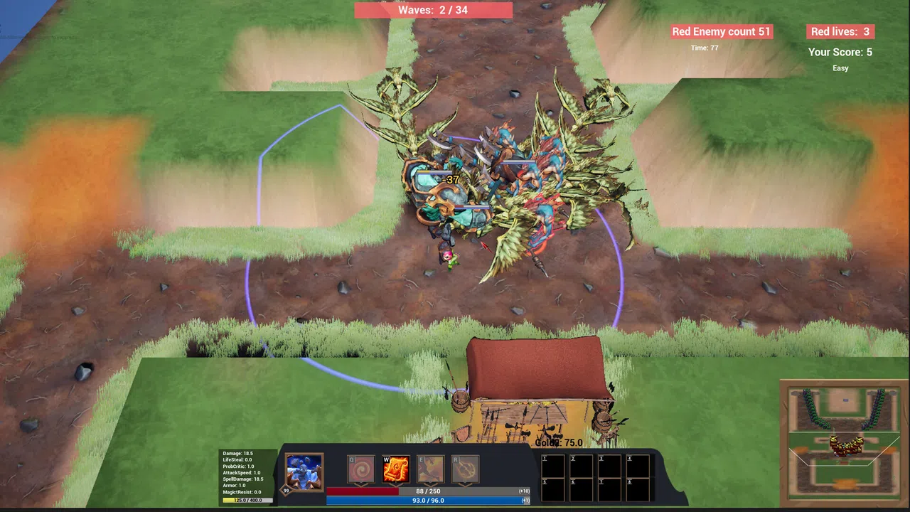 Kaldros Team Survival Screenshot 0