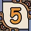 Five cats icon