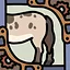 Pet the pony icon