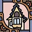 Scientist's house icon