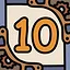 Ten cats icon