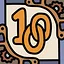 One hundred cats icon