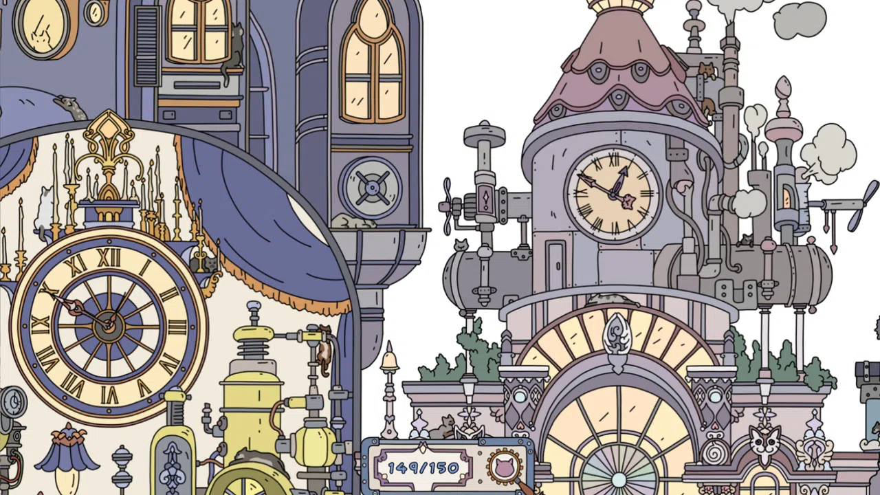 FIND KITTENS 3: Steampunk Screenshot 0